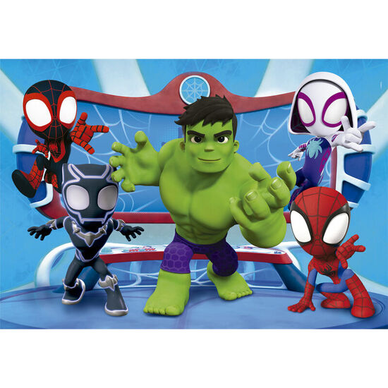 PUZZLE SPIDEY AND HIS AMAZING FRIENDS MARVEL 60PZS image 1