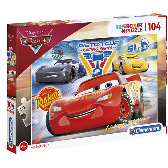 PUZZLE CARS 3 DISNEY 104PZS image 1
