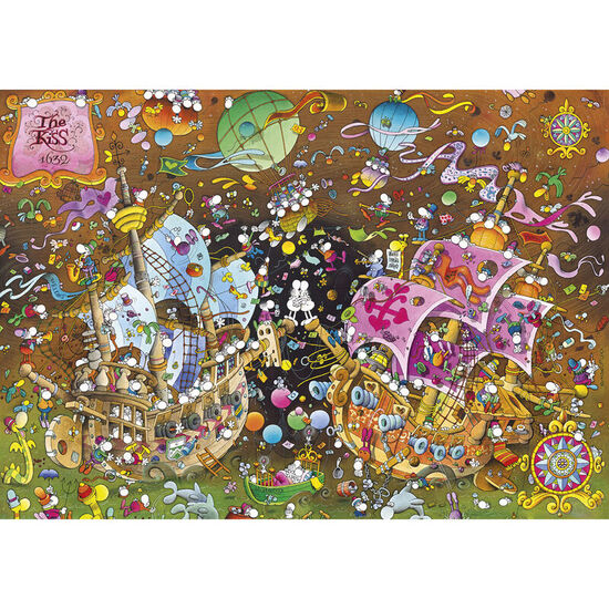 PUZZLE HIGH QUALITY THE KISS MORDILLO 6000PZS image 0