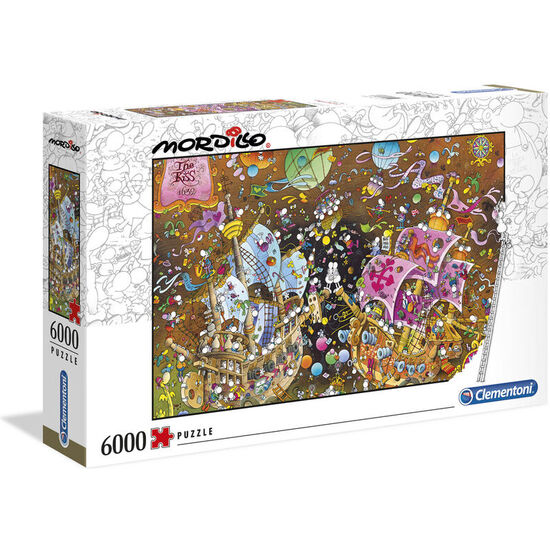 PUZZLE HIGH QUALITY THE KISS MORDILLO 6000PZS image 1