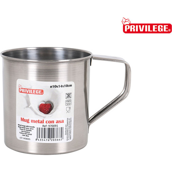 MUG C/ASA METAL 10CM MI COCINA image 0