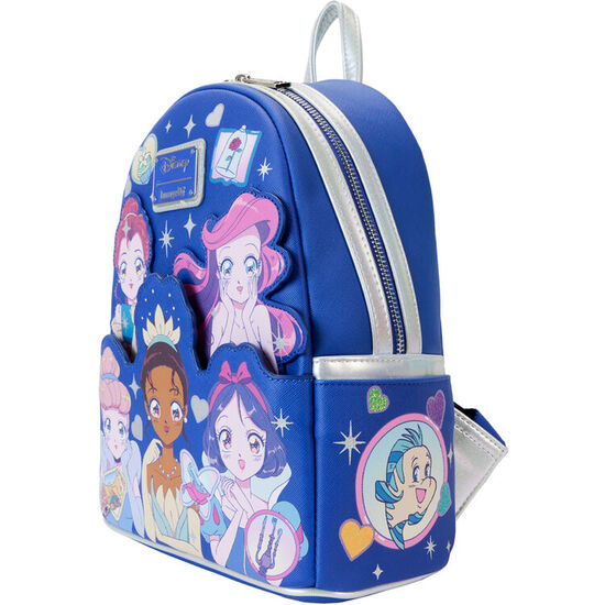 MOCHILA MANGA STYLE PRINCESAS DISNEY LOUNGEFLY 26CM image 1