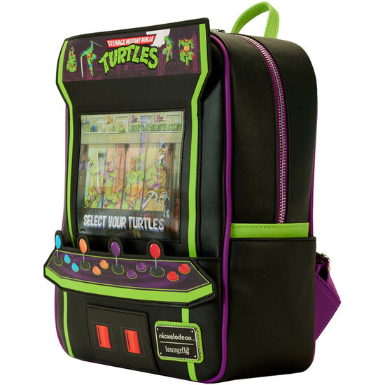 MOCHILA VINTAGE ARCADE 40TH ANNIVERSARY TORTUGAS NINJA LOUNGEFLY image 2