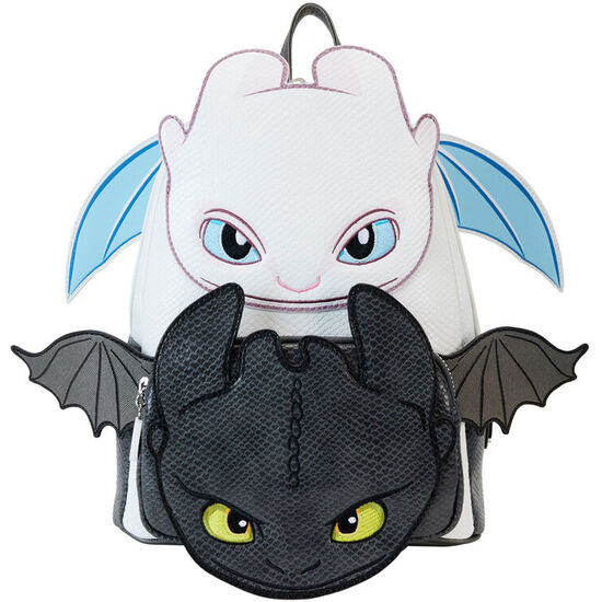 MOCHILA FURIA LUMINOSA & FURIA NOCTURNA COMO ENTRENAR A TU DRAGON LOUNGEFLY 26CM image 3