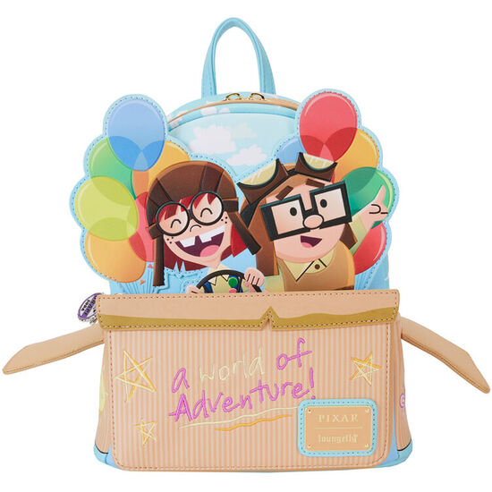 MOCHILA SPIRIT OF ADVENTURE 15TH ANNIVERSARY UP DISNEY PIXAR LOUNGEFLY 26CM image 0