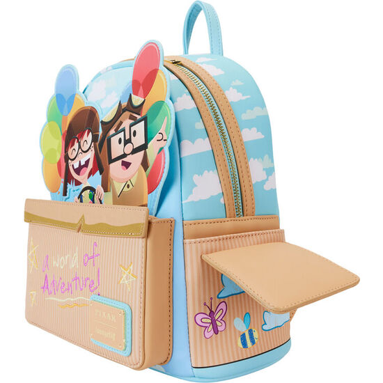 MOCHILA SPIRIT OF ADVENTURE 15TH ANNIVERSARY UP DISNEY PIXAR LOUNGEFLY 26CM image 1