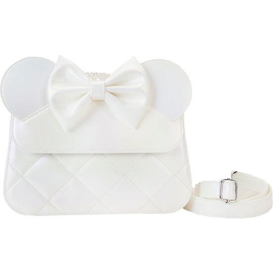 BOLSO IRIDESCENT WEDDING MINNIE MOUSE DISNEY LOUNGEFLY image 0