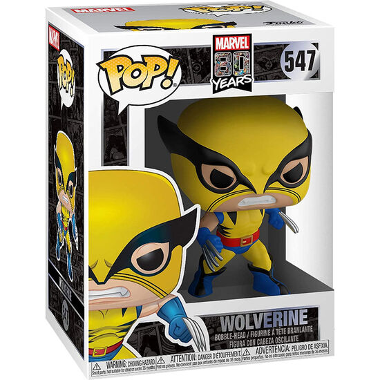 FIGURA POP MARVEL 80TH FIRST APPEARANCE WOLVERINE image 1