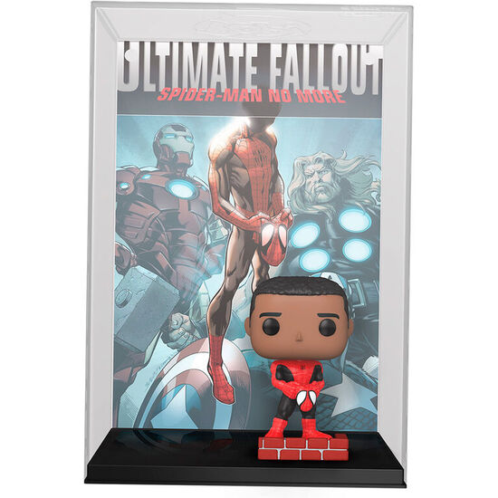 FIGURA POP COMIC COVER MARVEL MILES MORALES EXCLUSIVE image 1