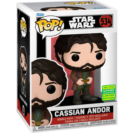 FIGURA POP STAR WARS CASSIAN ANDOR EXCLUSIVE image 0