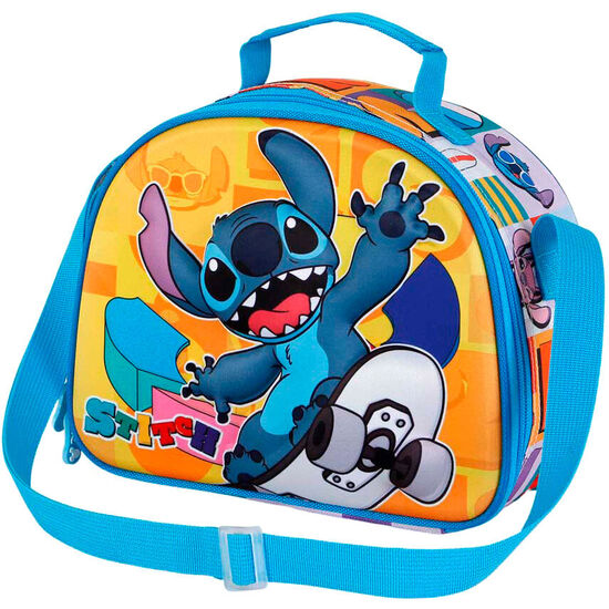 BOLSA PORTAMERIENDAS 3D SKATER STITCH DISNEY image 1