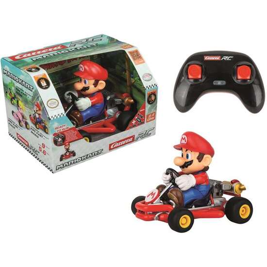 COCHE RADIO CONTROL MARIO KART ESCALA 1:18 2.4GHZ ,BATERIA Y CARGADOR image 0