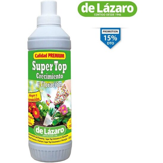 SUPER TOP CRECIMIENTO Y FLORACIÓN 750 ML image 0