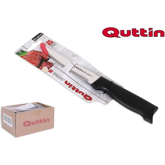 CUCHILLO CARNE FRANCÉS SIERRA 11CM NEGRO image 0