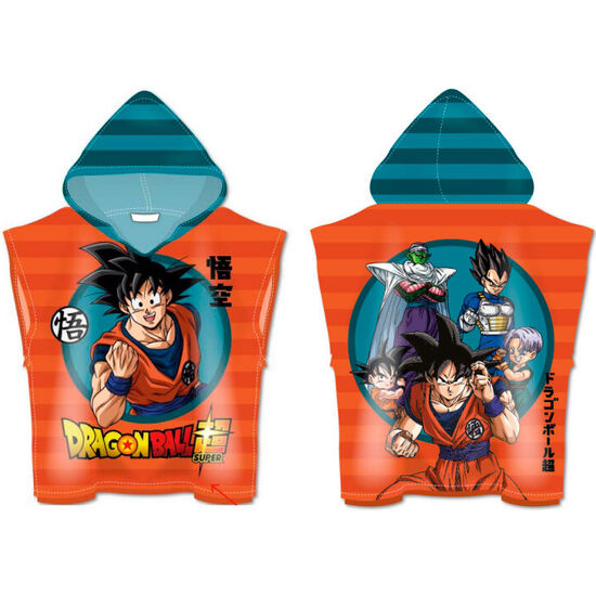 PONCHO TOALLA DRAGON BALL SUPER MICROFIBRA image 0