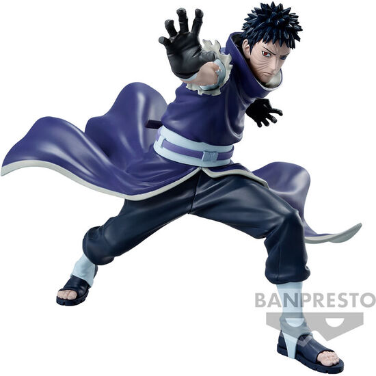FIGURA UCHIHA OBITO II VIBRATION STARS NARUTO SHIPPUDEN 14CM image 0