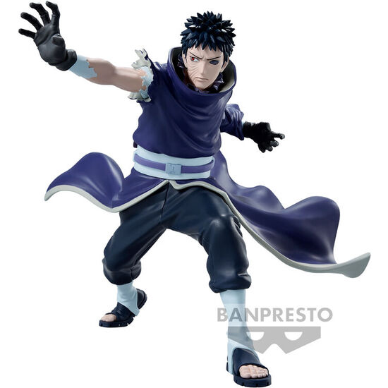 FIGURA UCHIHA OBITO II VIBRATION STARS NARUTO SHIPPUDEN 14CM image 1