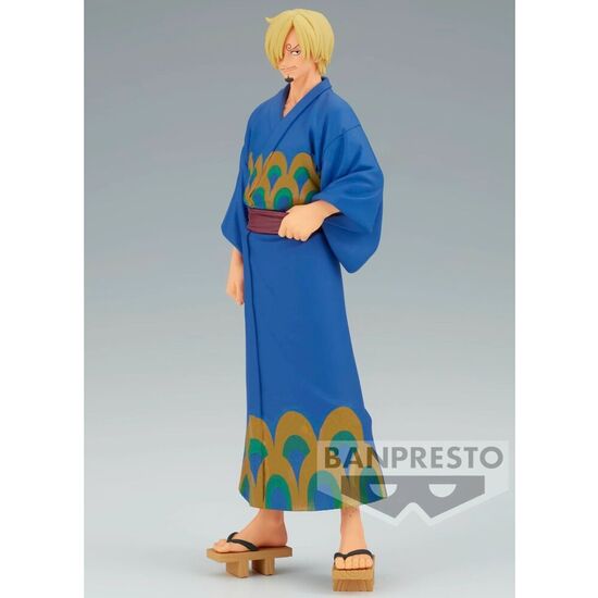 FIGURA SANJI WANOKUNI YUKATA GRANDLINE SERIES ONE PIECE 17CM image 0