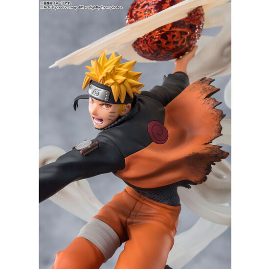 FIGURA FIGUARTS ZERO NARUTO UZUMAKI SAGE LAVA RELEASE RASENSHURIKEN NARUTO SHIPPUDEN 24CM image 2