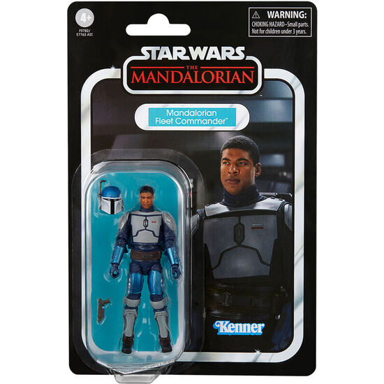 FIGURA MANDALORIAN FLEET COMMANDER THE MANDALORIAN STAR WARS 9,5CM image 0