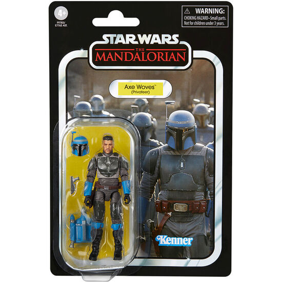 FIGURA AXE WOVES PRIVATEER THE MANDALORIAN STAR WARS 9,5CM image 0