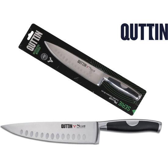 CUCHILLO COCINERO 20CM C/ALVEOLOS MOARE image 0