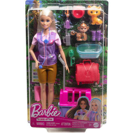 MUÑECA RESCATADORA Y LIBERADORA DE ANIMALES BARBIE image 0