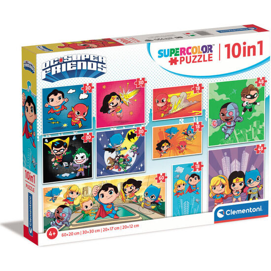 PUZZLE DC COMICS 18+30+48+60PZS image 0