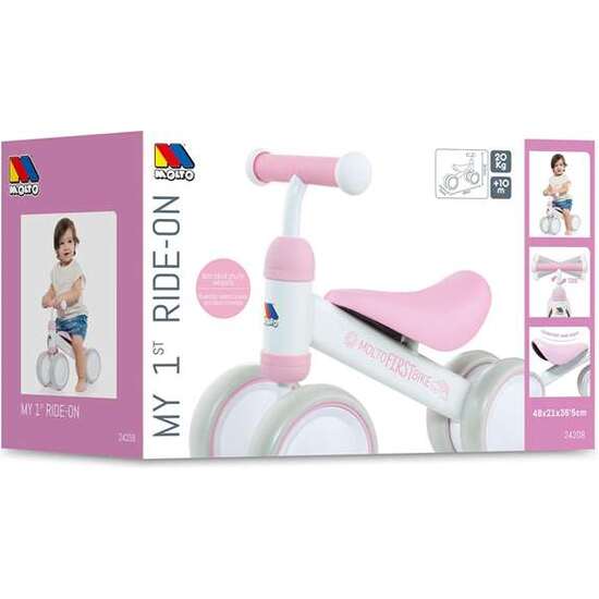 CORREPASILLOS BEBE ROSA SOPORTA 20 KG 38,5X25X5X5 CM image 0