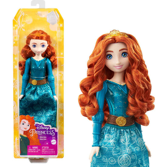 MUÑECA MERIDA PRINCESAS DISNEY image 1