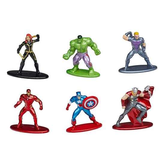 AVENGERS DIORAMA PACK 6 FIGURAS 4 CM image 1