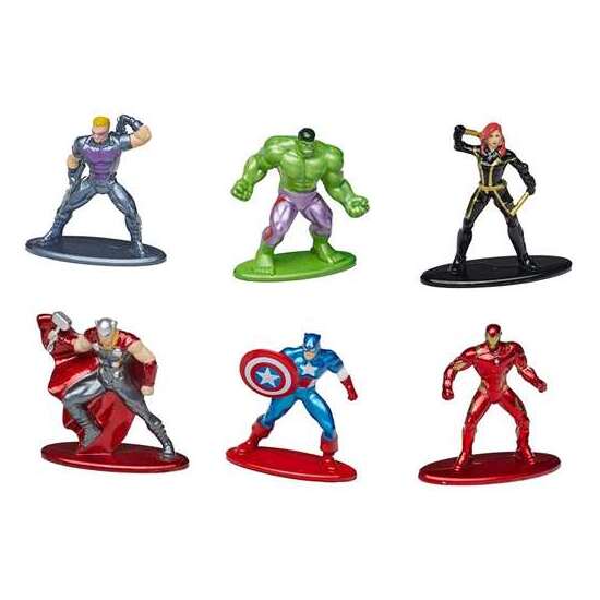 AVENGERS DIORAMA PACK 6 FIGURAS 4 CM image 2