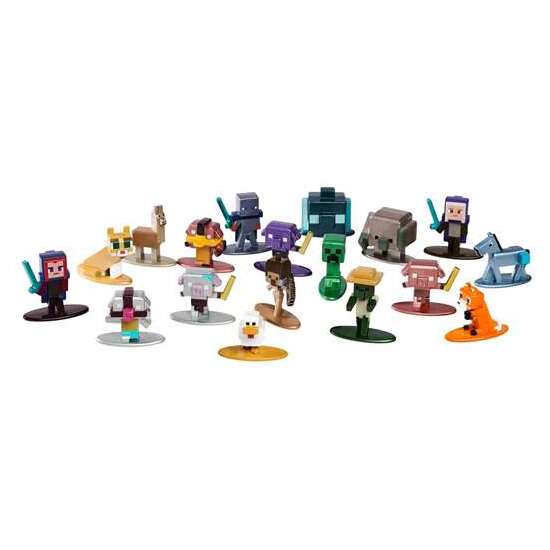 SET NANOFIGURAS MINECRAFT LEGENDS 4 CM W9 image 2