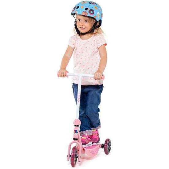 PATINETE 3 REUDAS ROSA MI PRIMER SCOTER. 48X36X90 CM SOPORTA 20 KG image 1