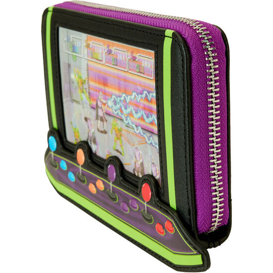 CARTERA VINTAGE ARCADE 40TH ANNIVERSARY TORTUGAS NINJA LOUNGEFLY image 3