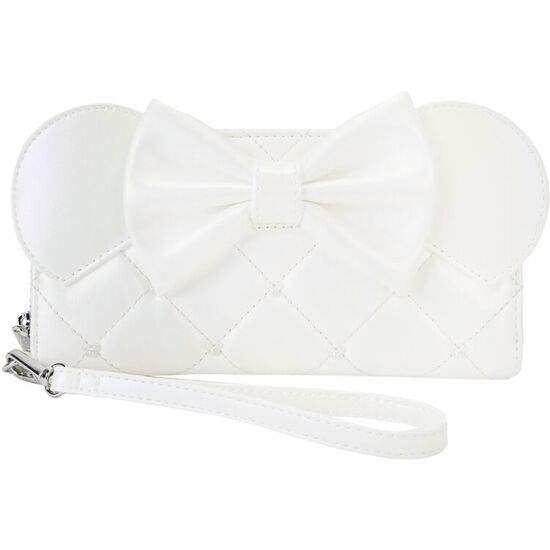 CARTERA IRIDESCENT WEDDING MINNIE MOUSE DISNEY LOUNGEFLY image 0