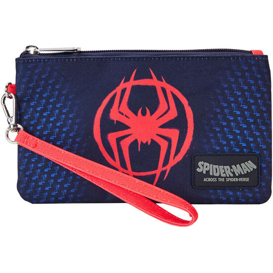 CARTERA NYLON TRAJE MILES MORALES SPIDER-VERSE MARVEL LOUNGEFLY image 0