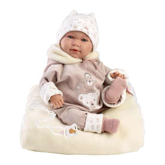 MUÑECA LALA LLORONA CON BUZO OSITOS 42CM image 1