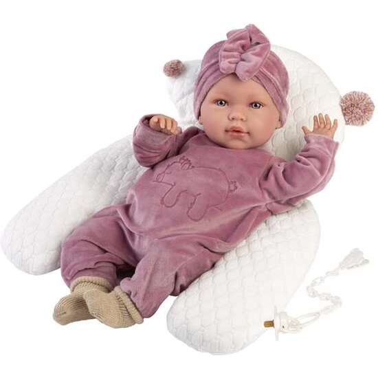 MUÑECA ABRIL LLORONA CON CHICHONERA 42CM image 0