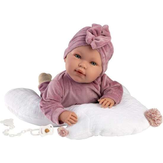 MUÑECA ABRIL LLORONA CON CHICHONERA 42CM image 2