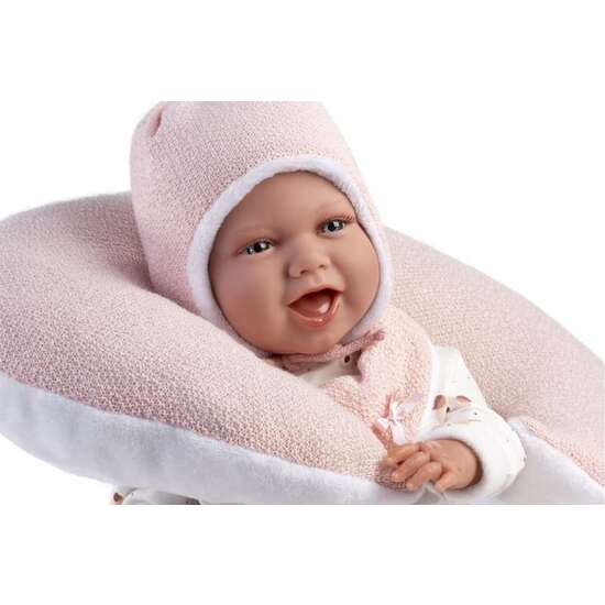 MUÑECA MIMI SONRISAS CON VESTIDO OSITOS LUNA ROSA 42CM image 3