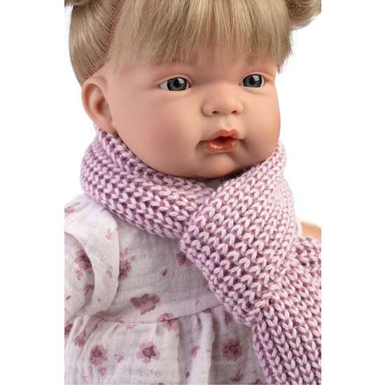MUÑECA LLORONA JOELLE CHAQUETA FUXIA 38CM INCLUYE CHUPETE image 2