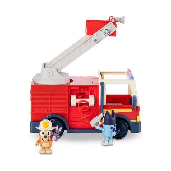 CAMION DE BOMBEROS BLUEY.INCLUYE FIGURA DE BINGO Y DE BLUEY CON ACCESORIOS. image 4