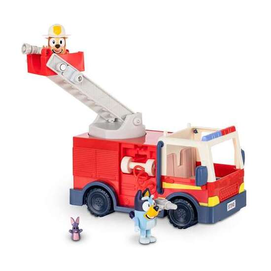 CAMION DE BOMBEROS BLUEY.INCLUYE FIGURA DE BINGO Y DE BLUEY CON ACCESORIOS. image 5