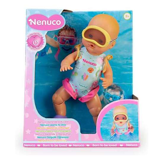 MUÑECO NENUCO APRENDE A BUCEAR 35 CM. MUEVE SUS PIERNAS Y ES CAPAZ DE NADAR SOLO. image 2