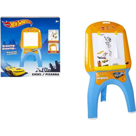 PIZARRA HOT WHEELS CON 13 ACCESORIOS image 0