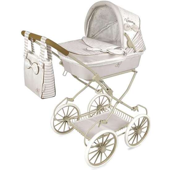 COCHE DE MUÑECA PLEGABLE PARA MUÑECAS DE HASTA 48 CM VERONA 42X80X81 CM image 0