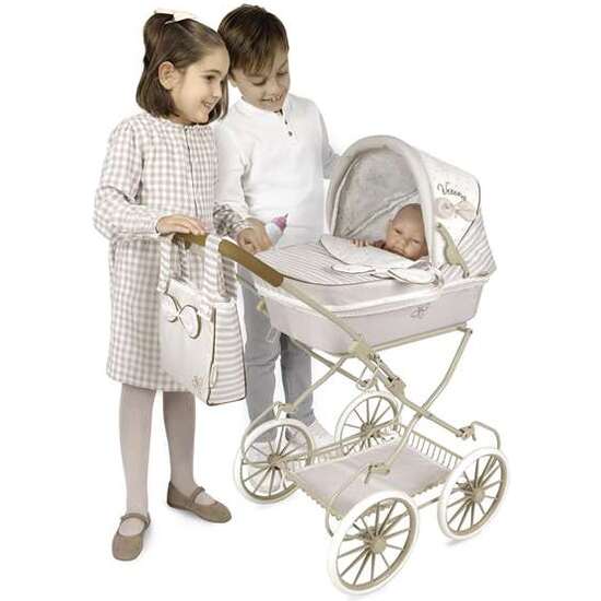 COCHE DE MUÑECA PLEGABLE PARA MUÑECAS DE HASTA 48 CM VERONA 42X80X81 CM image 1