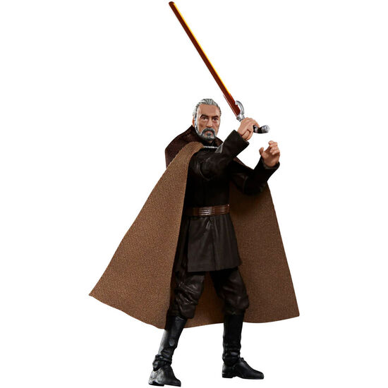 FIGURA COUNT DOOKU ATTACK OF THE CLONES STAR WARS 9,5CM image 0