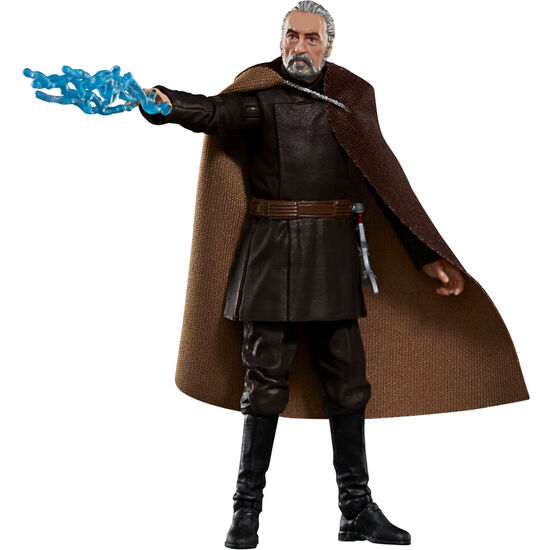 FIGURA COUNT DOOKU ATTACK OF THE CLONES STAR WARS 9,5CM image 1